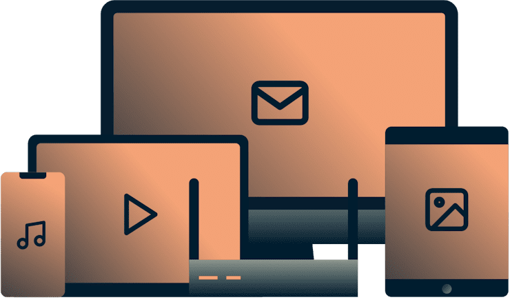 Alle Geräte mit Symbolen darauf.