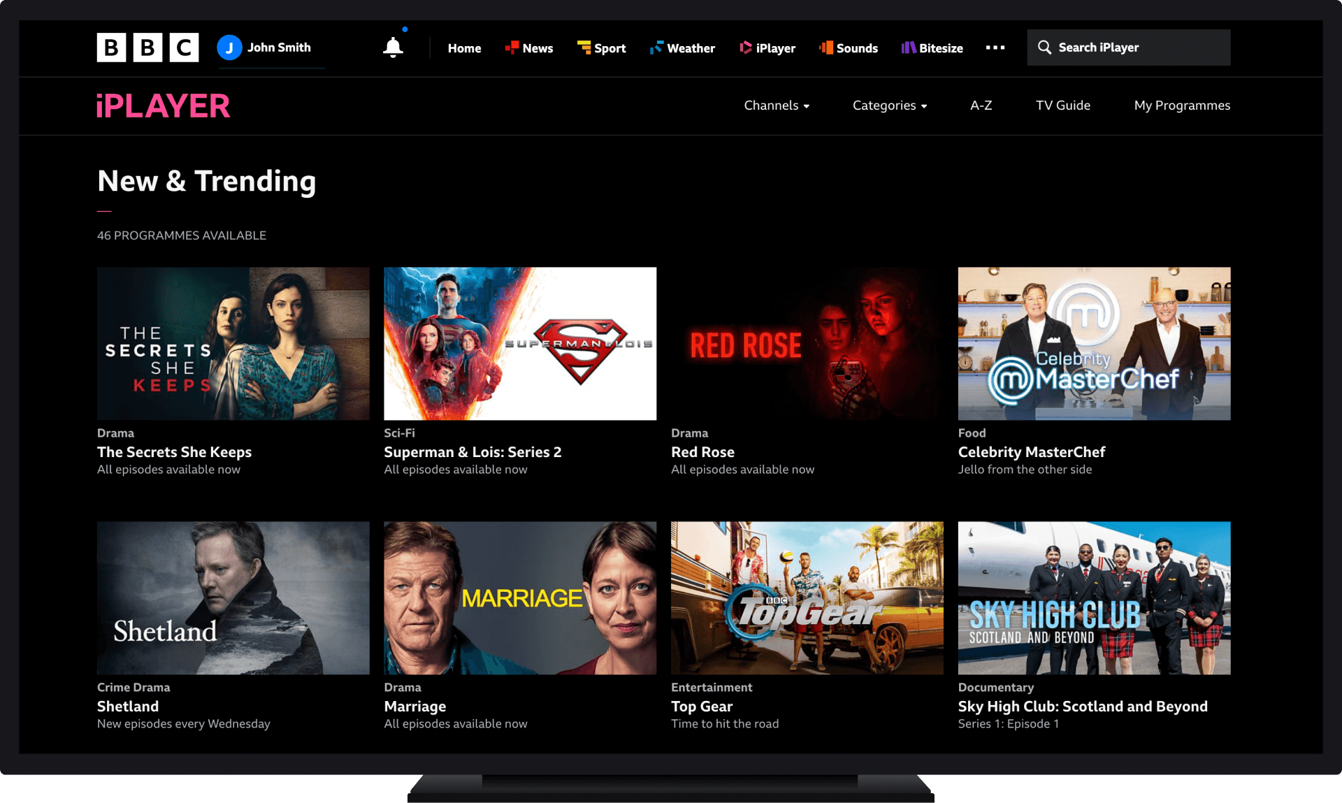 Where is BBC iPlayer available