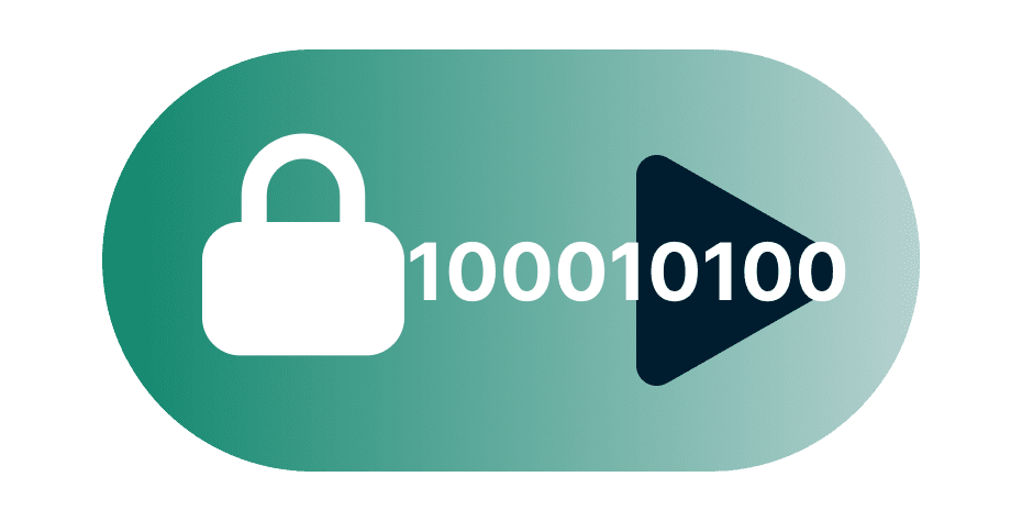 Ceglana ściana z otworem i kursorem przechodzącym przez niego.