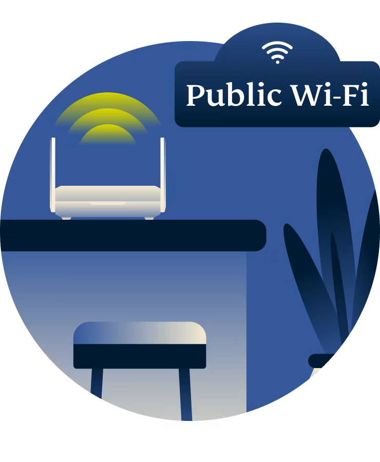 Aircove Go router na stole