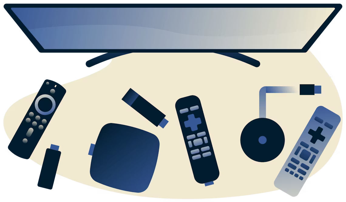 Android TV VPN pro zrcadlení obrazovky a funkce Vysílání.