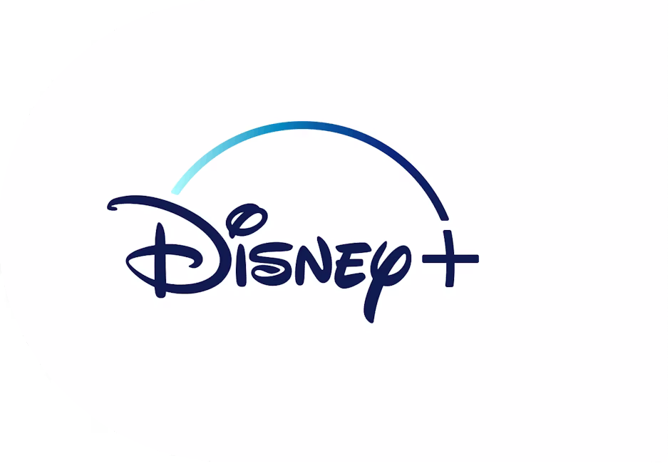 Suoratoista Disney+:aa yksityisesti ja turvallisesti ExpressVPN:ää käyttäen. Disney+:n logo.