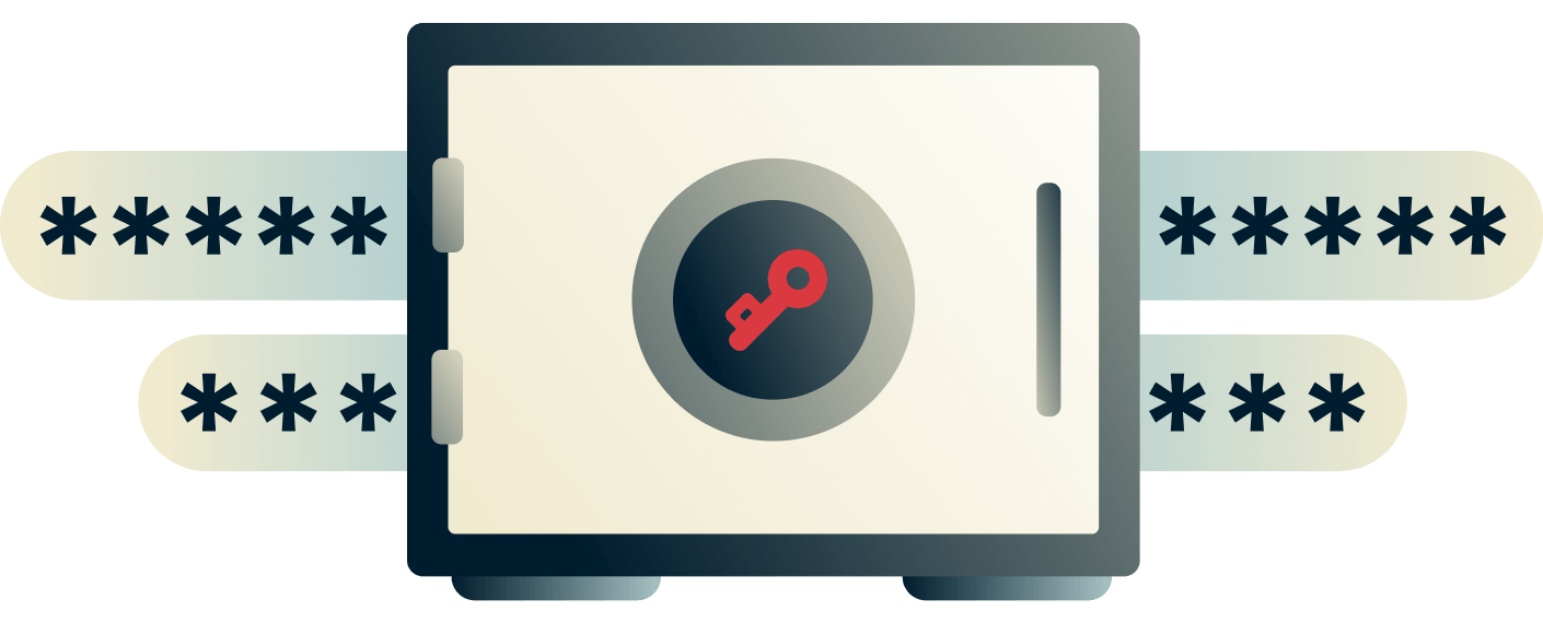 ตัวจัดการรหัสผ่านเป็นเหมือนระบบออนไลน์ที่ปลอดภัยสำหรับรหัสผ่านของคุณ