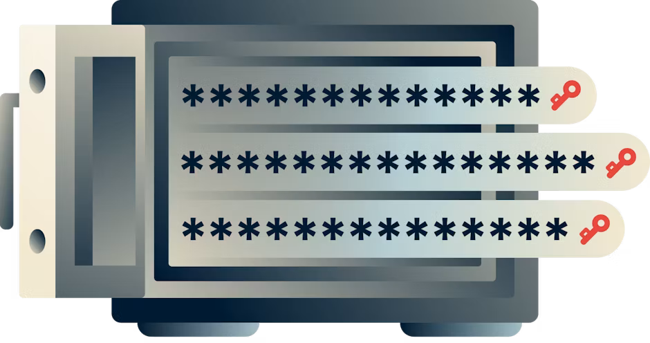 Ninguém, exceto você, pode ver as senhas salvas no ExpressVPN Keys.